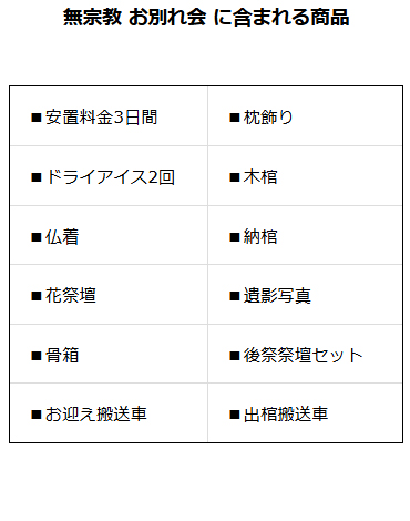 無宗教　お別れ会
